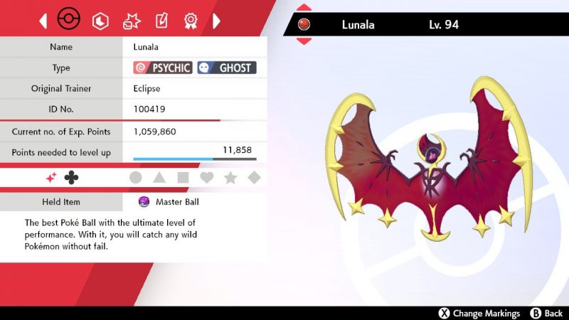 Ultra Square Shiny 6IV Solgaleo Lunala And Necrozma Legendary