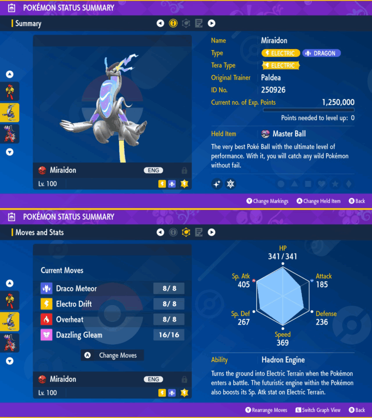 12 x Strongest 6IV Shiny Pokemon with Master Balls - 600 and above Total Base Stat - 12 PCs Bundle for Scarlet and Violet - Image 2