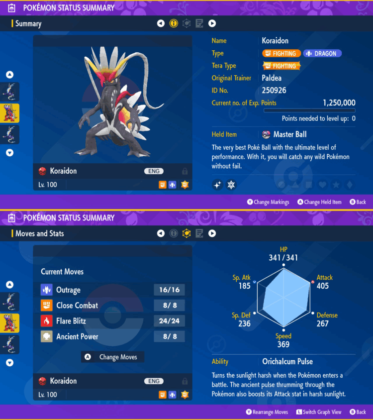 12 x Strongest 6IV Shiny Pokemon with Master Balls - 600 and above Total Base Stat - 12 PCs Bundle for Scarlet and Violet - Image 3