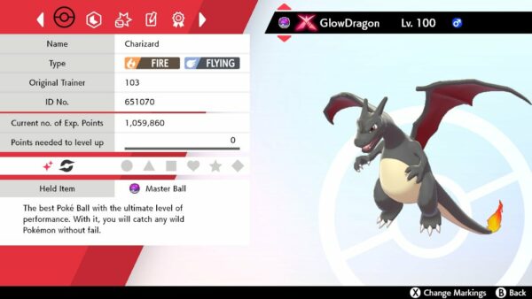 Shiny 6IV Eternatus + Shiny Zacian + Shiny Zamazenta + Shiny Gigantamax GMAX Charizard + Shiny Blue Mew Bundle for Pokemon Sword, Shield, Scarlet, and Violet - Image 13