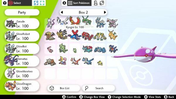 Shiny Legendary Mewtwo / Pokemon Let's Go / 6IV Pokemon / Shiny