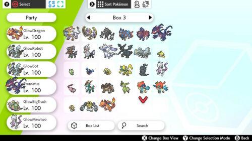 SHINY RESHIRAM 6IV Legendary / Pokemon Sword and Shield / 