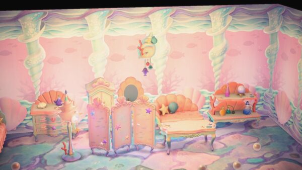 Complete Pascal's Mermaid DIY Recipes + Tiara + Princess dress + Fishy dress + Shoes + 300 pearls Crafting Materials Bundle Set - Image 3