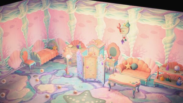 Complete Pascal's Mermaid DIY Recipes + Tiara + Princess dress + Fishy dress + Shoes + 300 pearls Crafting Materials Bundle Set - Image 4