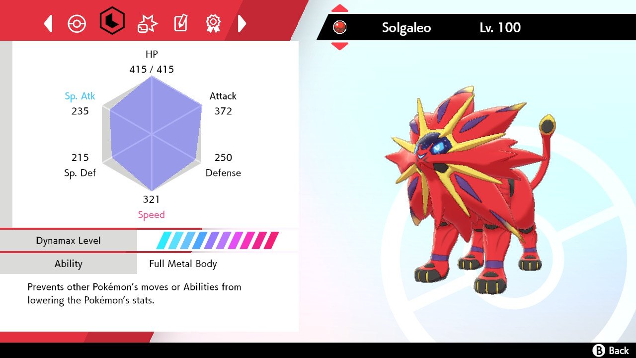 Shiny Necrozma, lunala and Solgaleo for Pokemon Sword and Shield + 3  Masterballs