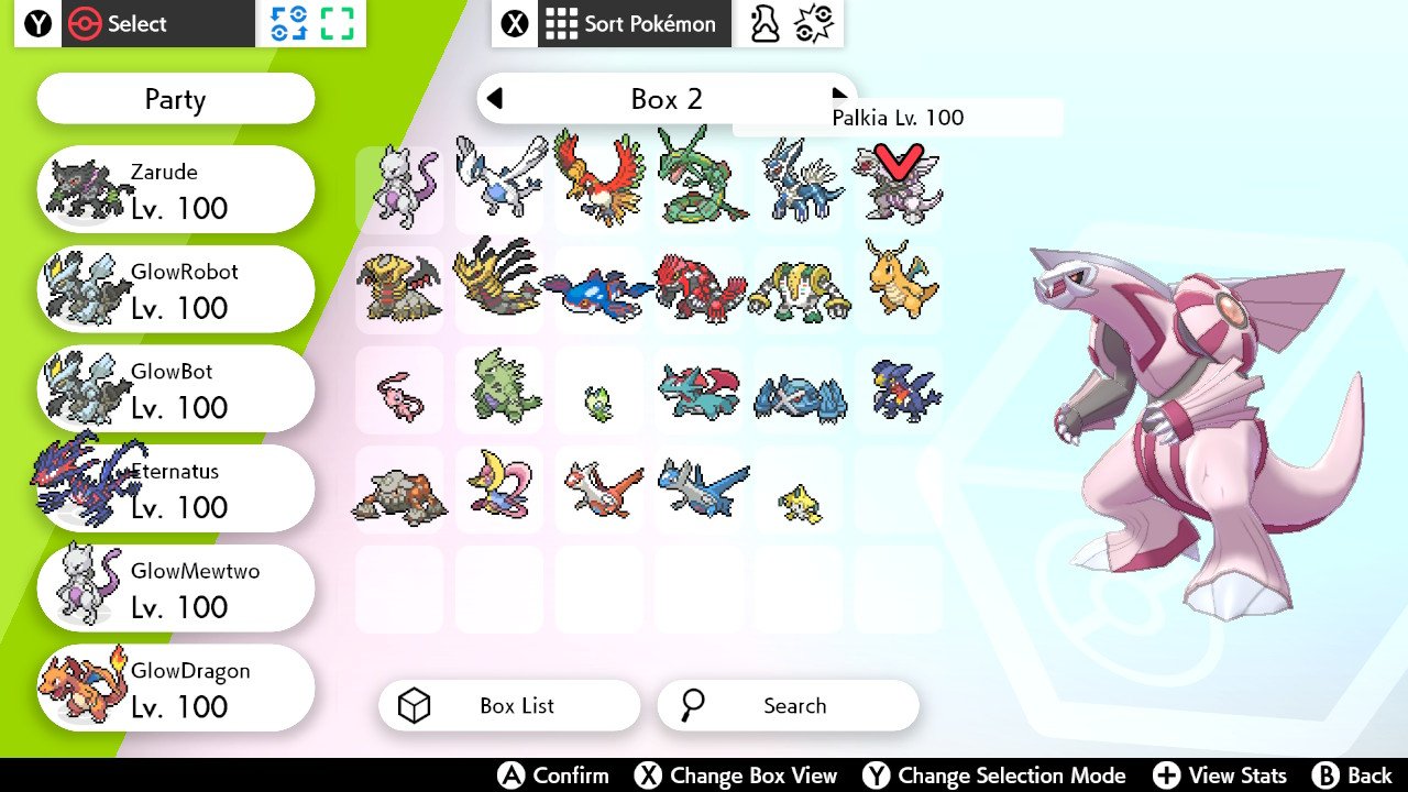 Ultra Shiny 6IV PALKIA / Pokemon Sword and Shield / Sinnoh 