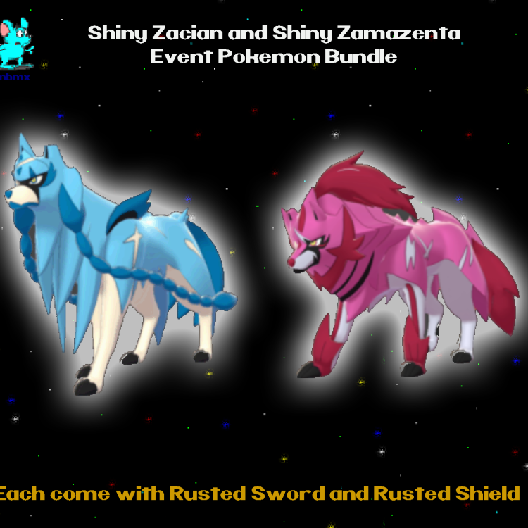 Dada Zarude Event shiny-locked 6IV Pokemon Sword/shield 