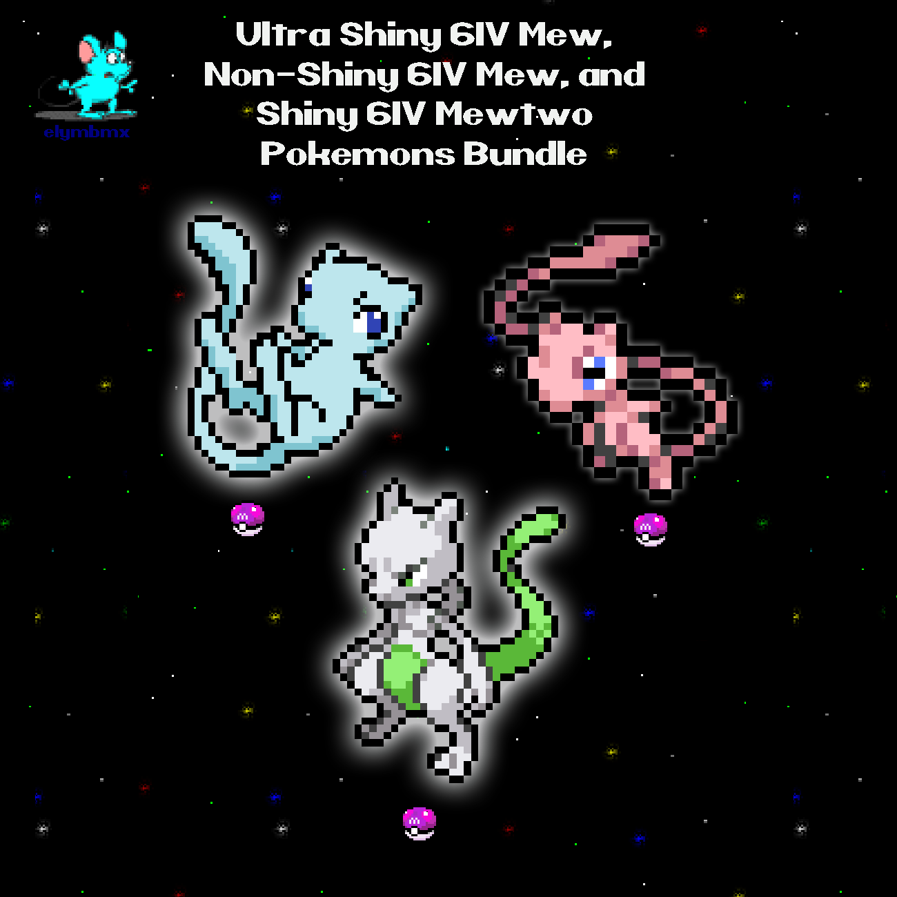 4 DAYS ONLY* Get 6IV Shiny Mew built to SOLO Mewtwo in Pokemon Scarlet  Violet 