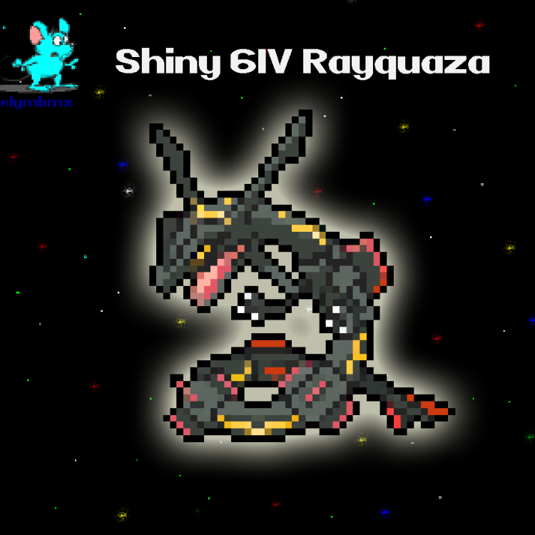 Ultra Shiny 6IV RAYQUAZA / Pokemon Sword and Shield / Hoenn 