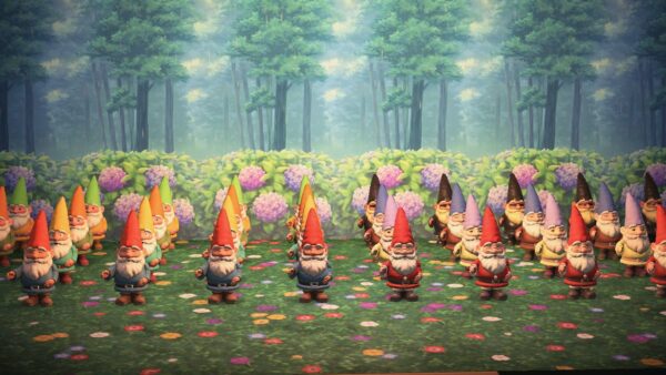 40 x Garden Gnomes - Items Decorations for island - 5 of each colors Bundle Set - Image 2