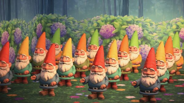 40 x Garden Gnomes - Items Decorations for island - 5 of each colors Bundle Set - Image 3
