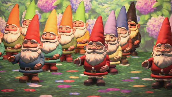 40 x Garden Gnomes - Items Decorations for island - 5 of each colors Bundle Set - Image 5