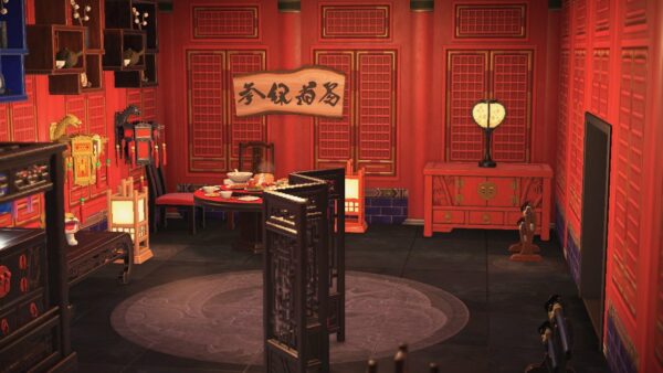 Japanese Style Imperial Furniture + Items + Lanterns + Wall Hangings + Fence in all colors 40 PCs Bundle Set - Image 8