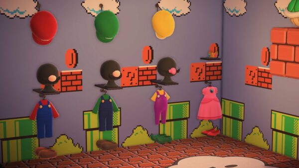 1.8.0 Update Items: Super Mario Brothers + Shamrock Day + Hinamatsuri Festival + Pi Day Items, Clothing, Furnitures - Image 5