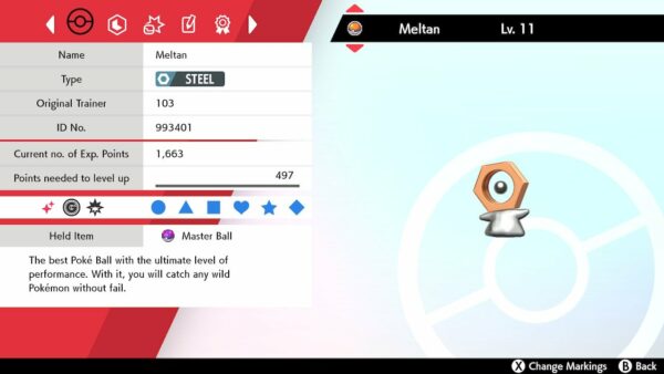 Shiny Meltan, Shiny Melmetal, and Gigantamax Gmax Melmetal Pokemon Bundle for Pokemon Sword and Shield - Image 4