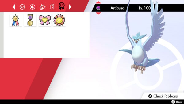 6IV Shiny Galarian Articuno Pokemon Scarlet and Violet