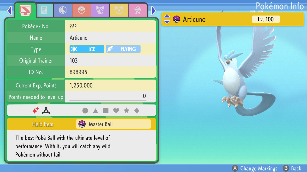 Shiny Articuno 