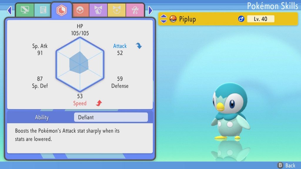 6IV * Ultra Square Shiny * Sinnoh Starters Bundle Pokemon for Brillant