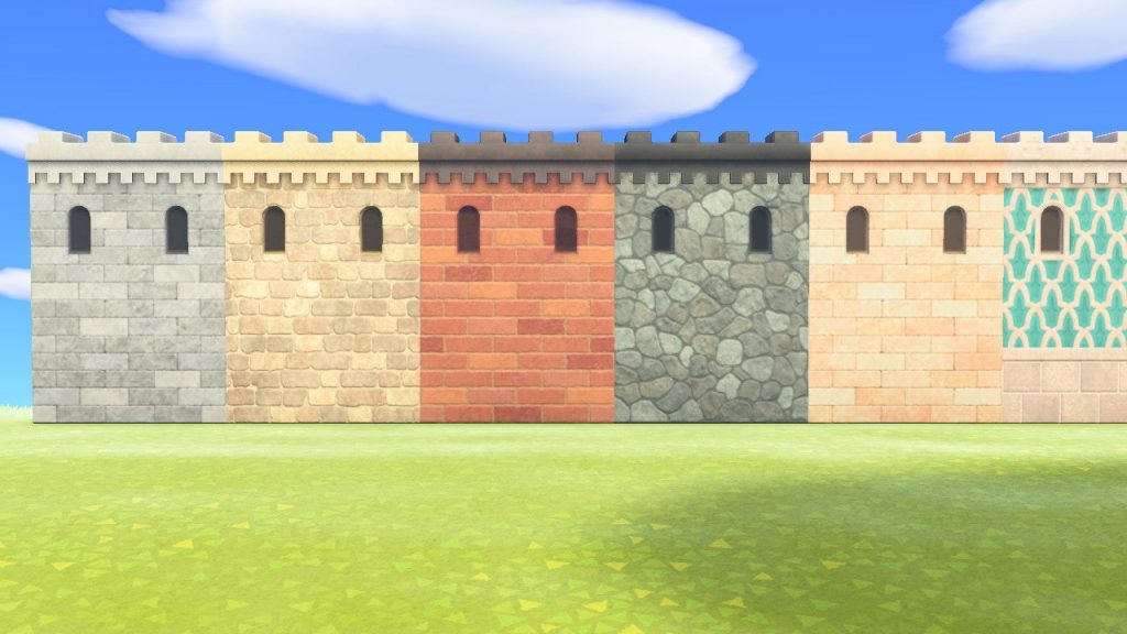 Castle Medieval Building side parts walls gates towers in all colors 32 PCs bundle 2.0.0