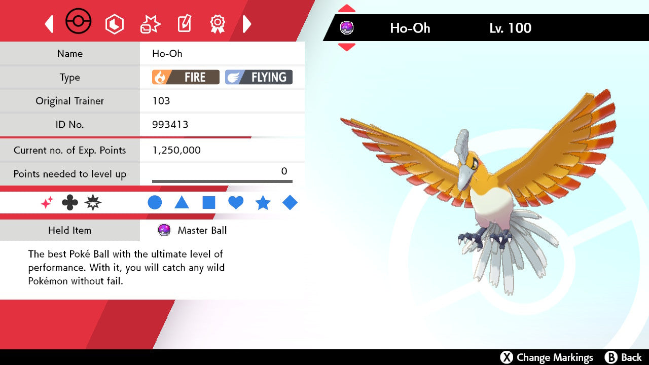 Ultra Shiny 6IV LUGIA / Pokemon Sword and Shield / Johto 