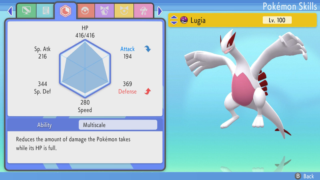 Pokemon Sword & Shield / Event Shiny Legendary Ho-oh Lugia