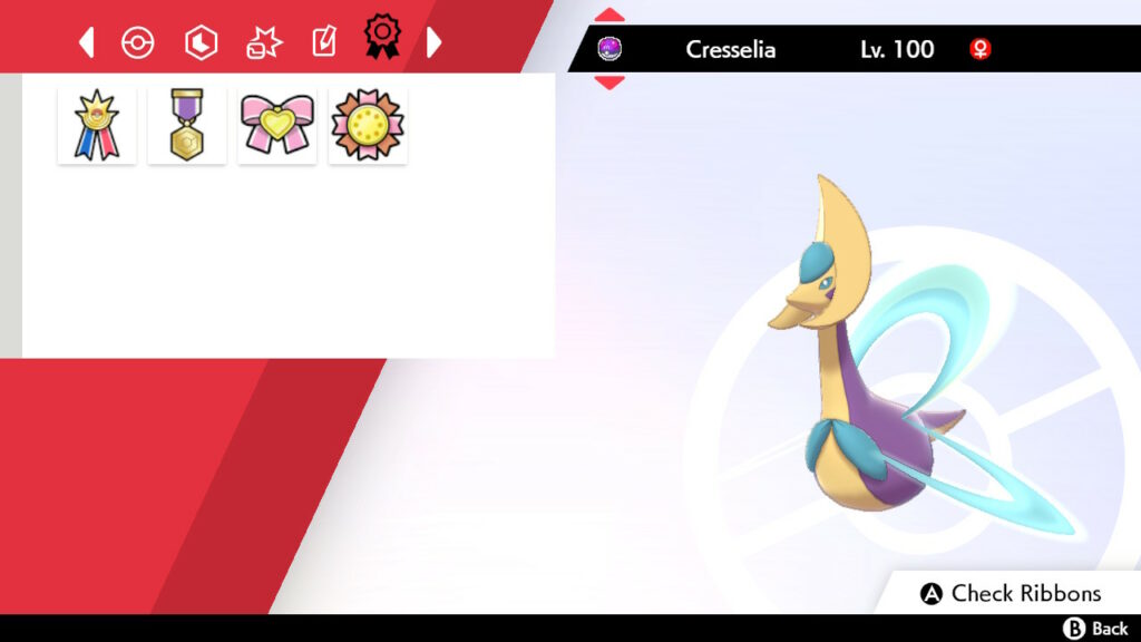 Shiny 6iv Cresselia Legendary Pokemon For Sword And Shield And Brilliant Diamond And Shining Pearl 3695