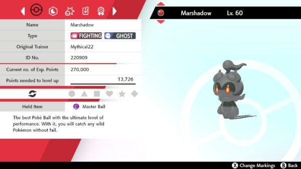 Mythical22 Marshadow Event, Pokemon Sword & Shield