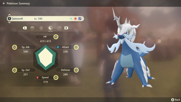Shiny 6IV Samurott and Oshawott in egg Bundle for Pokemon Legends Arceus, Scarlet, and Violet - Image 3