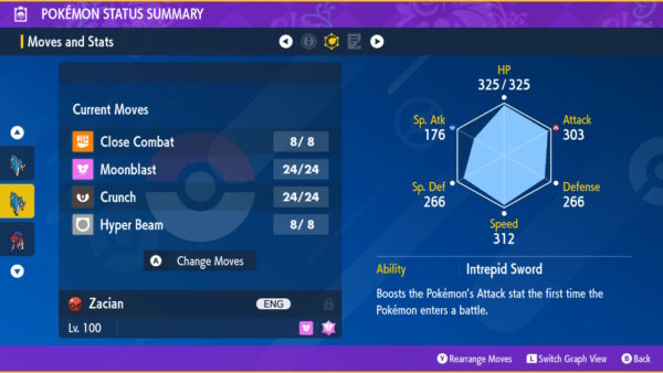 Shiny 6IV Eternatus + Shiny Zacian + Shiny Zamazenta + Shiny Gigantamax GMAX Charizard + Shiny Blue Mew Bundle for Pokemon Sword, Shield, Scarlet, and Violet - Image 23