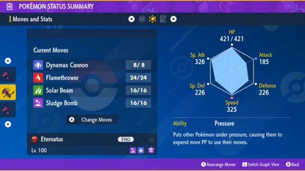 Shiny 6IV Eternatus + Shiny Zacian + Shiny Zamazenta + Shiny Gigantamax GMAX Charizard + Shiny Blue Mew Bundle for Pokemon Sword, Shield, Scarlet, and Violet - Image 29