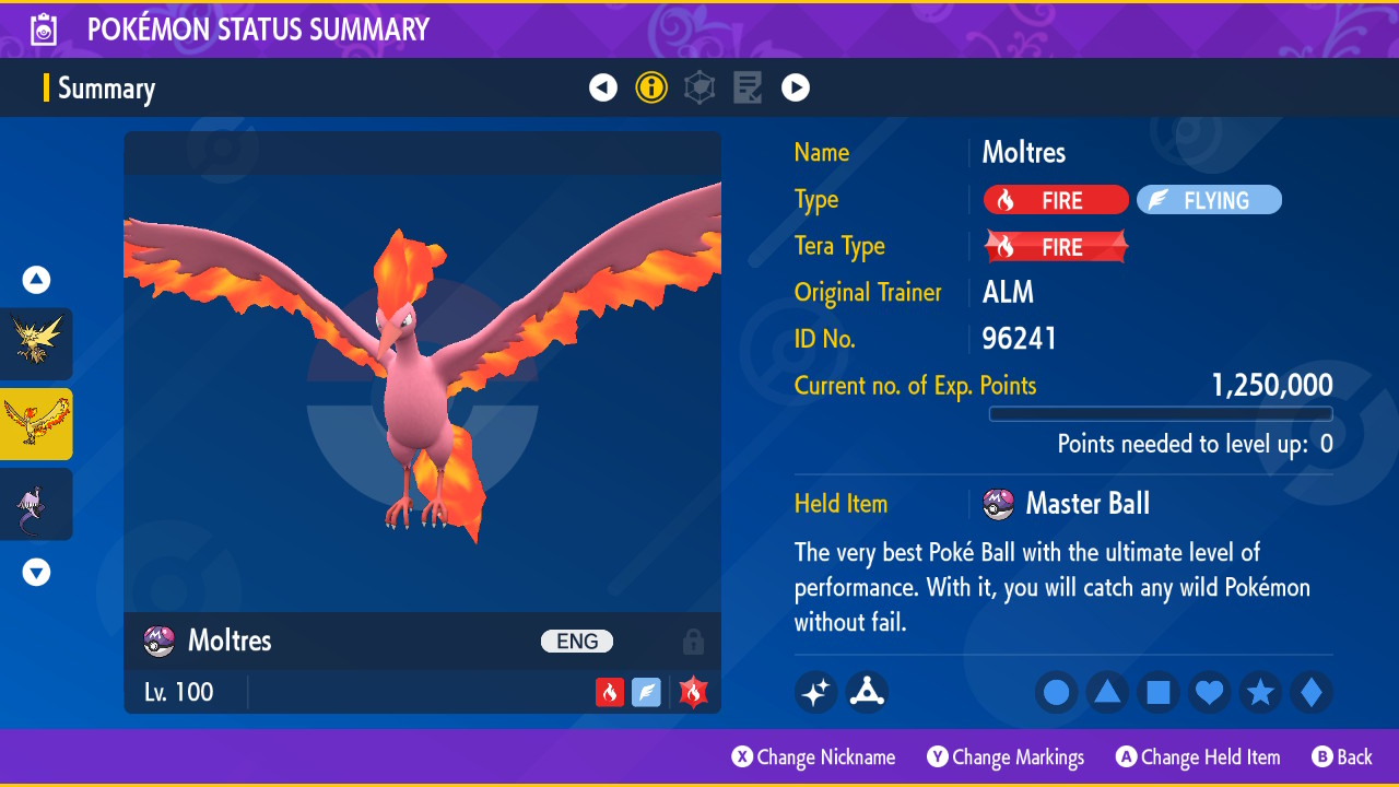 pixelmon shiny moltres