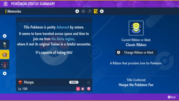 Shiny 6IV Hoopa in both confined and unbound forms with Master Balls Bundle for Pokemon Scarlet and Violet Only - Image 4