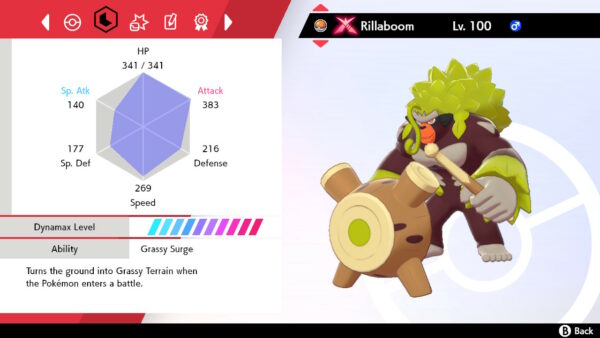 Shiny 6IV Rillaboom with Hidden Abilities and Master Ball, and Grookey in egg with Hidden Abilities for Pokemon Sword, Shield, Scarlet, and Violet - Image 8