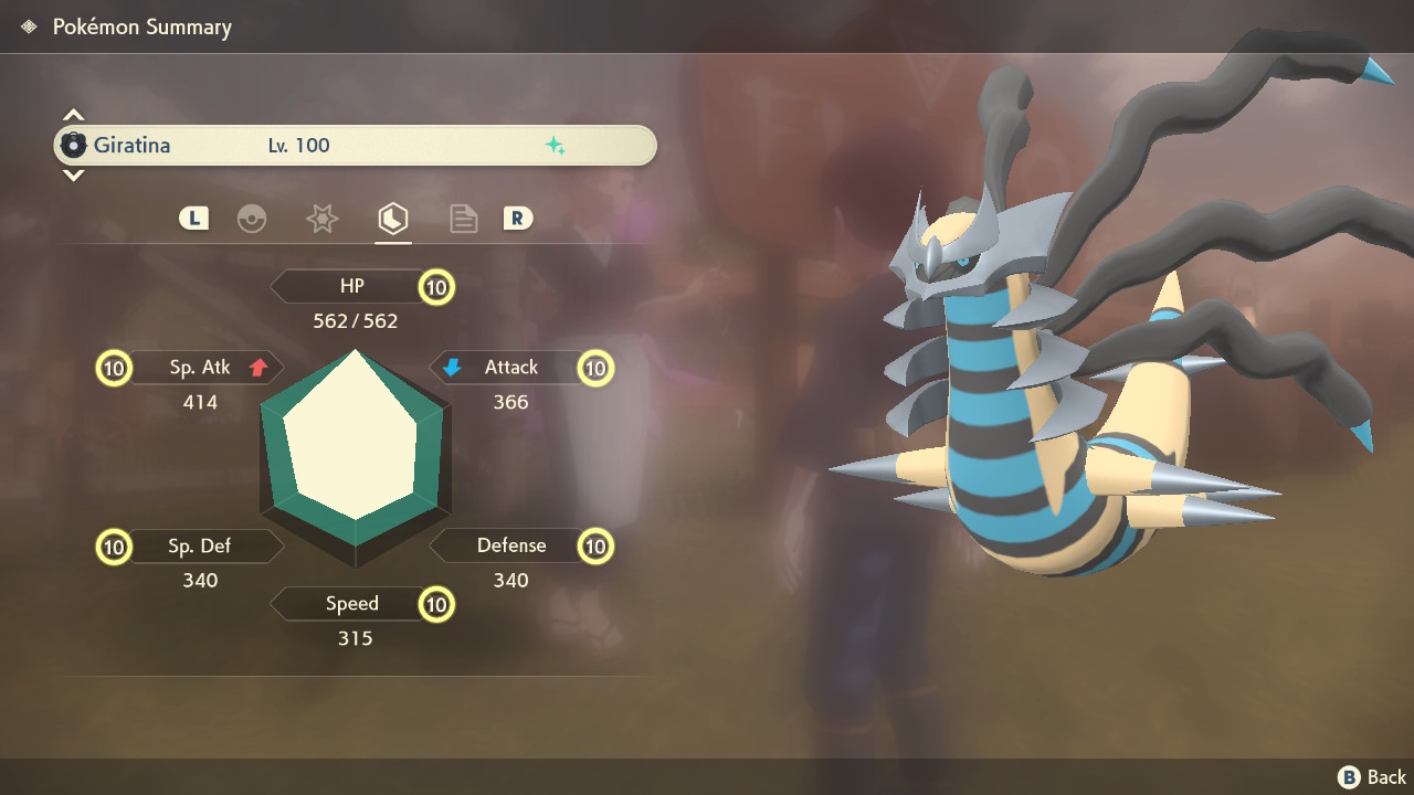 Shiny Giratina (Origin Forme) - Pokemon Go