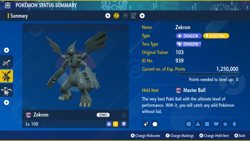 Shiny 6IV Kyurem, Reshiram and Zekrom with Master balls Tao Trio
