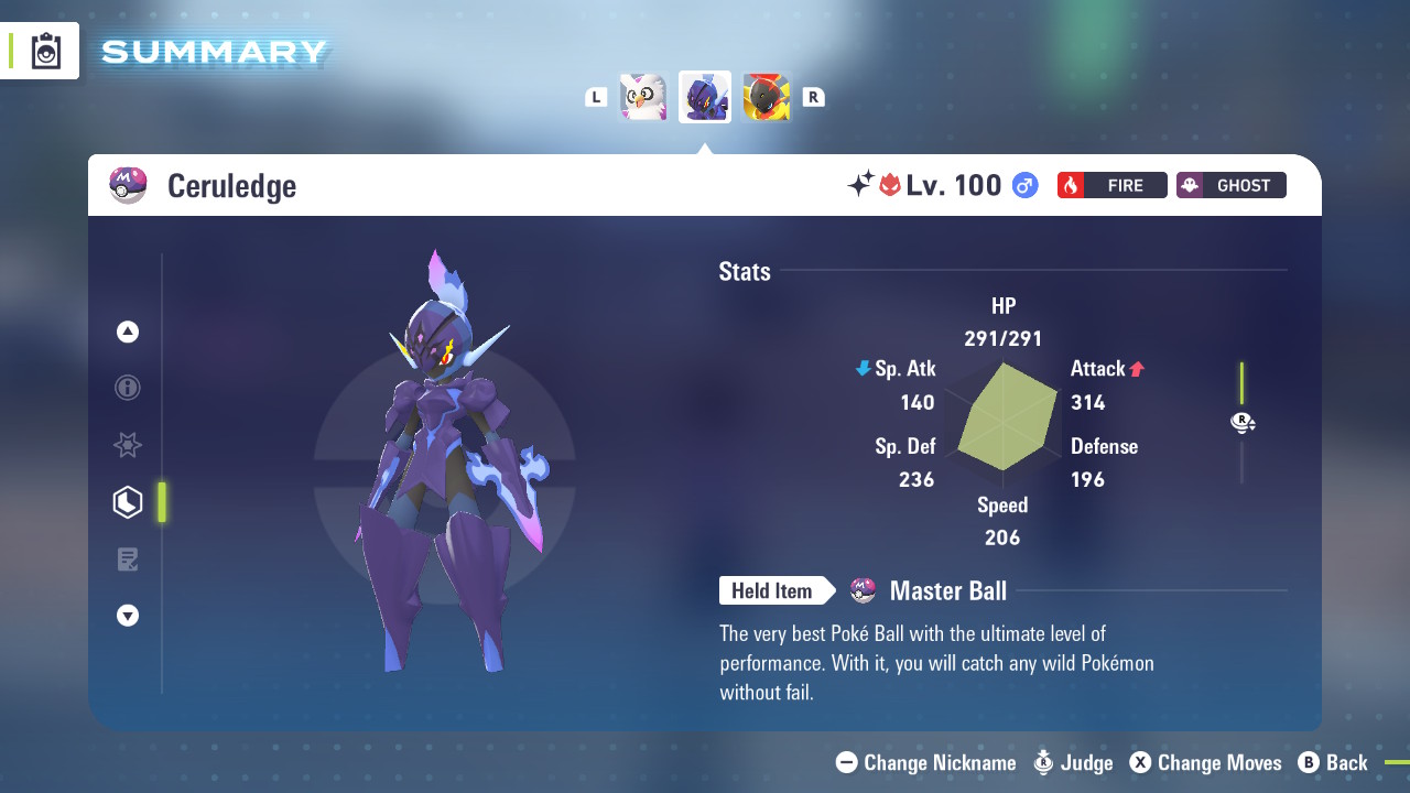 Shiny 6IV Ceruledge For Pokémon Scarlet & Violet – Level 100, Battle Ready, Fast Trade