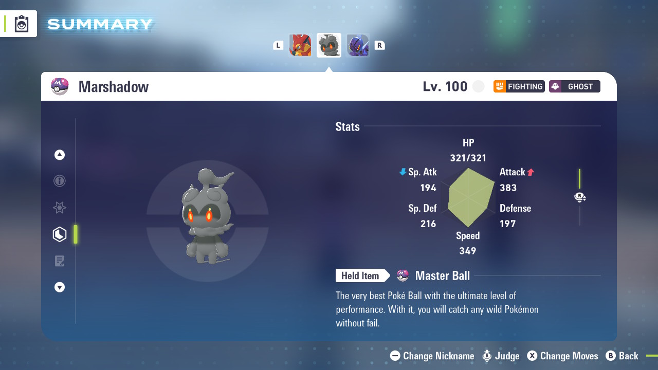 6IV Marshadow Mythical Legendary Pokemon with Master Ball for Sword, Shield, and Legends Z-A - Image 8