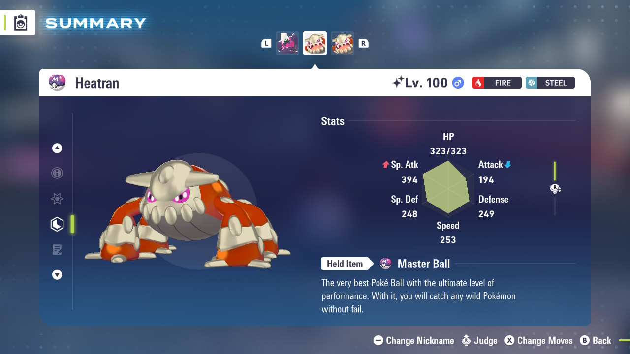 Shiny 6IV Heatran - Max Stats Efforts and All Moves for Pokemon Sword, Shield, Brilliant Diamond, Shining Pearl, Legends Arceus, Scarlet, Violet, and Legends Z-A - Image 21
