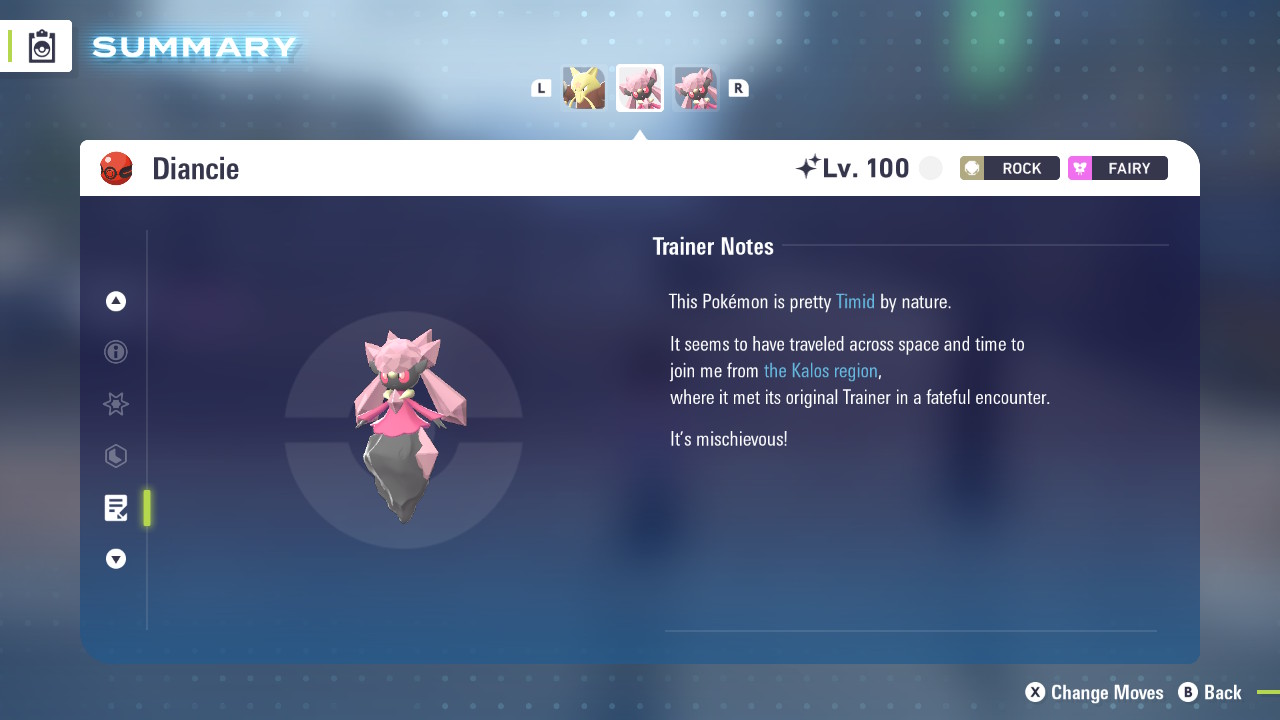 Shiny 6IV Japanese Event Diancie with Master Ball for Pokemon Sword, Shield, Scarlet, Violet, and Legends Z-A - Image 12