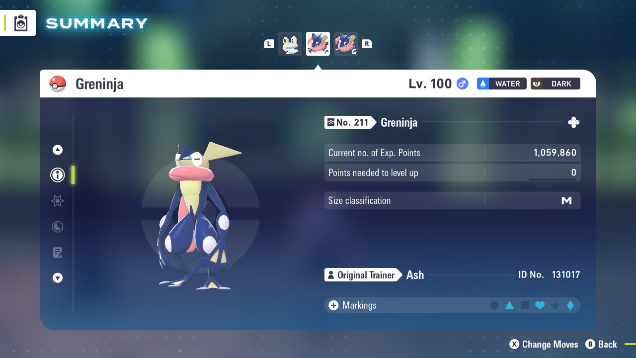 6IV Greninja in Ash form with Battle Bond Ability for Pokemon Scarlet, Violet, and Legends Z-A - Image 5