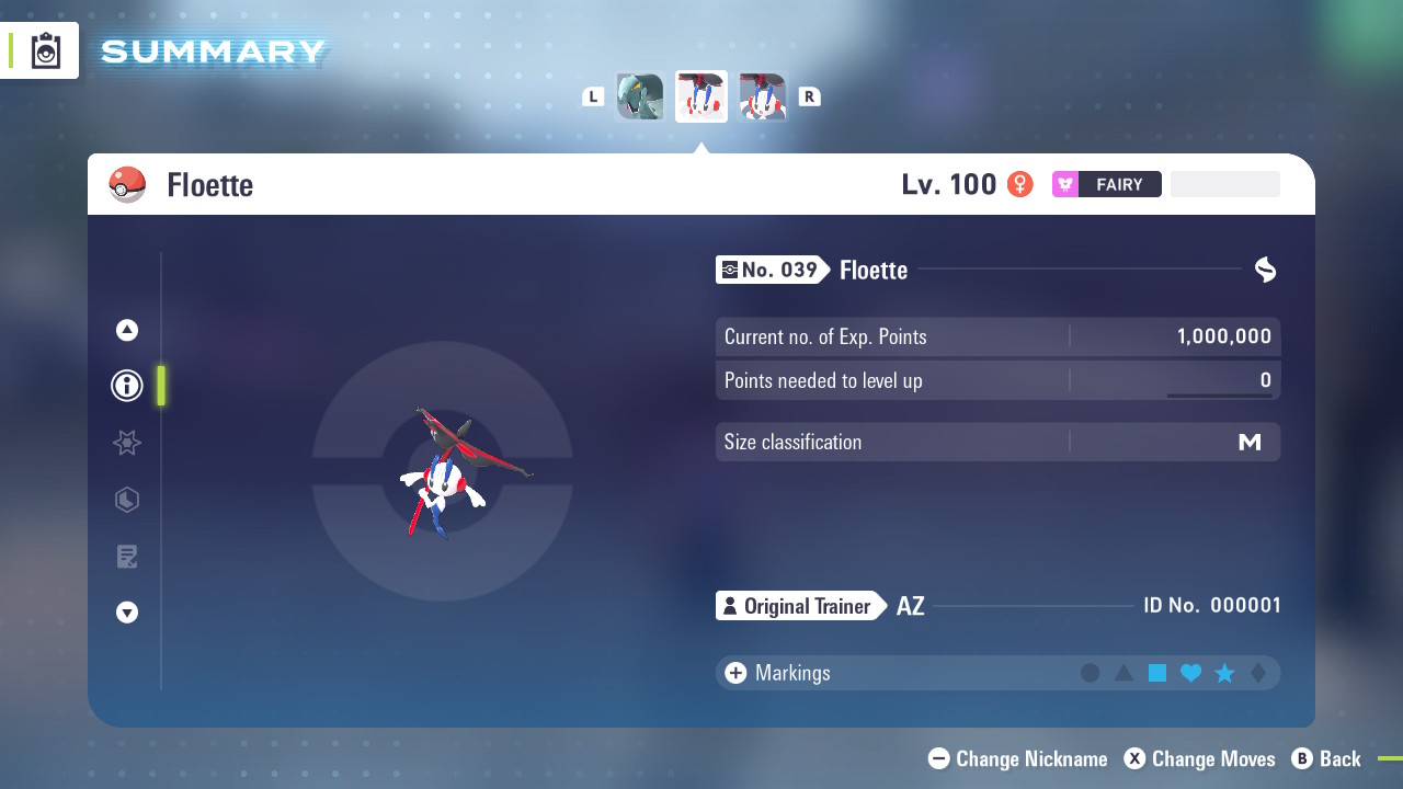 6IV Floette Eternal Flower Pokemon with Master Ball Bundle for Pokemon Legends Z-A - Image 3