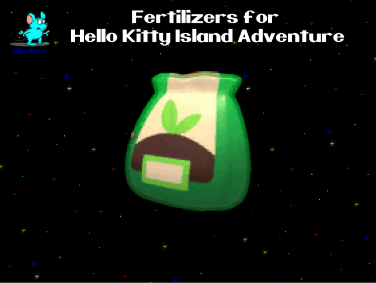 Fertilizers for Hello Kitty Island Adventure