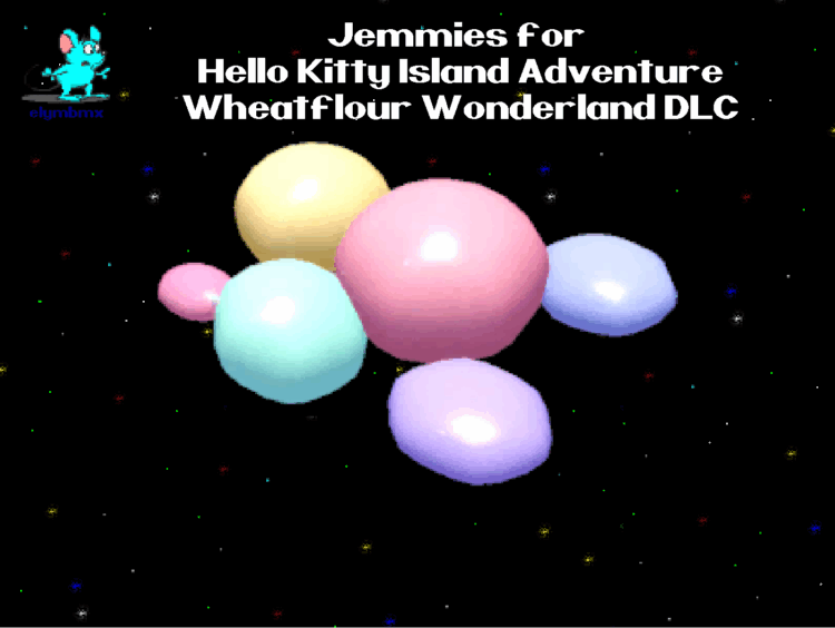 Jemmies for Hello Kitty Island Adventure Wheatflour Wonderland DLC