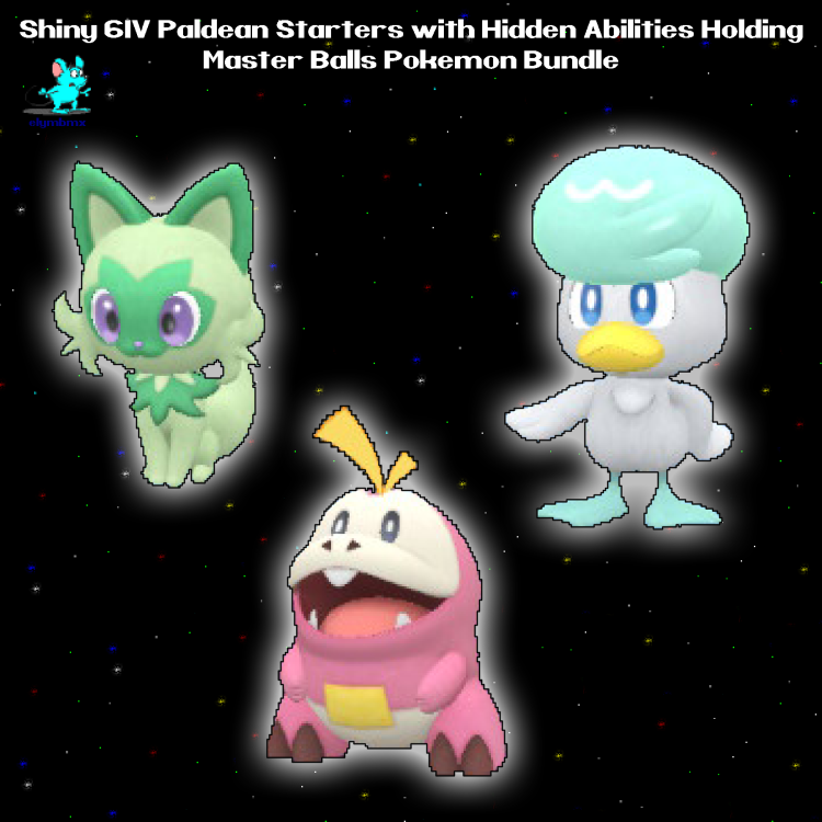 6IV Ultra Square Shiny Hoenn Starters with Hidden Abilities & Master Balls  Bundle for Pokemon Sword, Shield, Brilliant Diamond, and Shining Pearl -  elymbmx