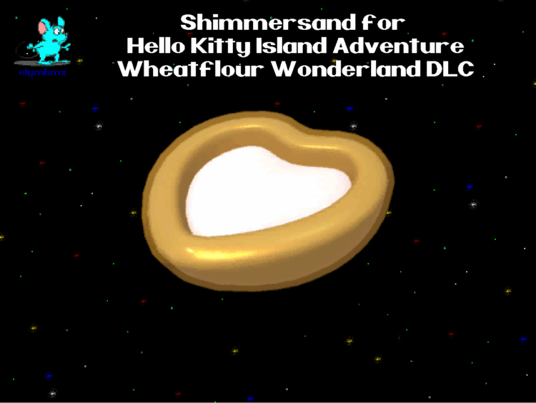 Shimmersand for Hello Kitty Island Adventure Wheatflour Wonderland DLC