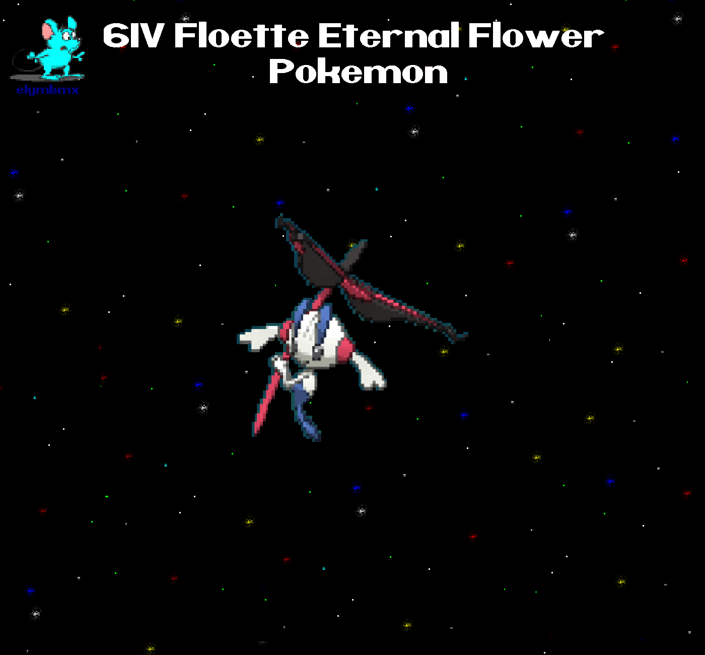 6IV Floette Eternal Flower Pokemon with Master Ball Bundle for Pokemon Legends Z-A