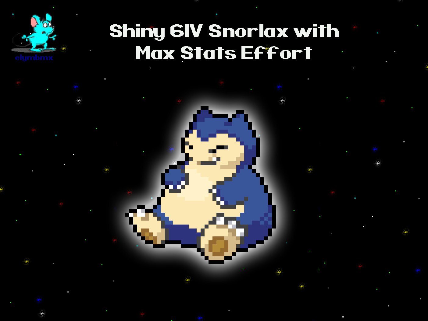 Shiny 6IV Gigantamax / Alpha Snorlax holding Master Ball Pokemon Sword ...