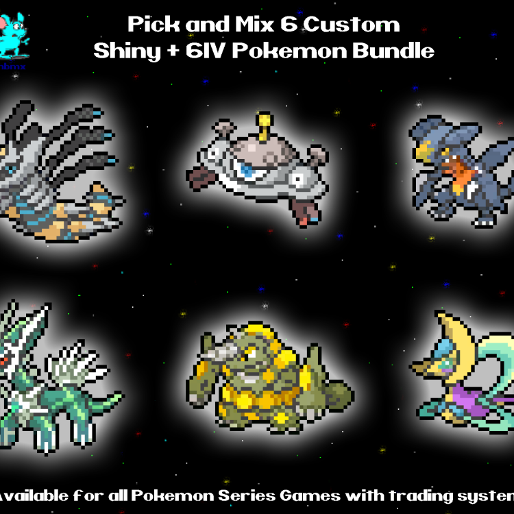 Shiny 6IV Zacian and Zamazenta GameStop Event Pokemon Bundle for Sword,  Shield, Scarlet, and Violet - elymbmx