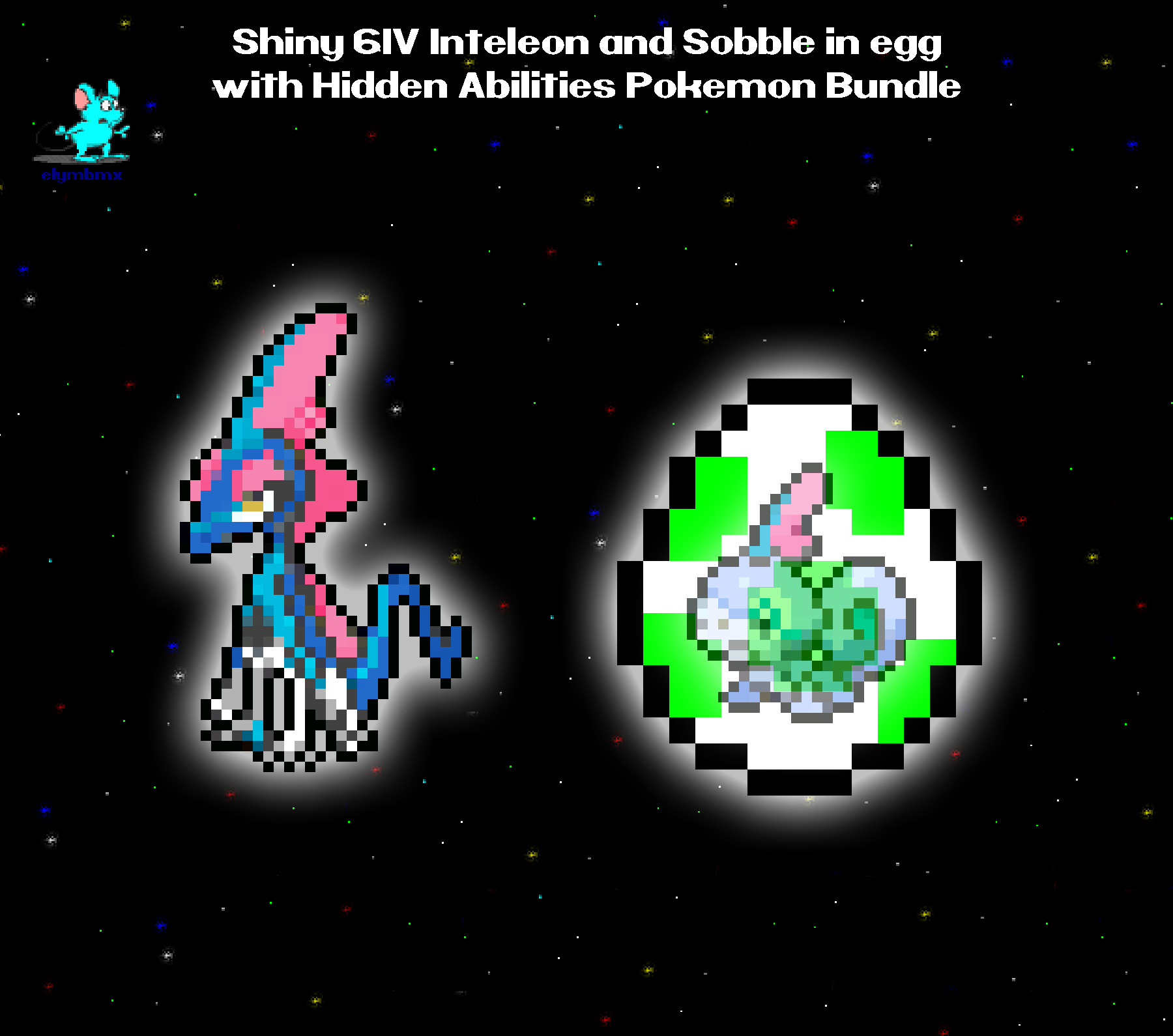 Any Shiny Egg of Your Choice | 6IV | Pokemon Sword and Shield