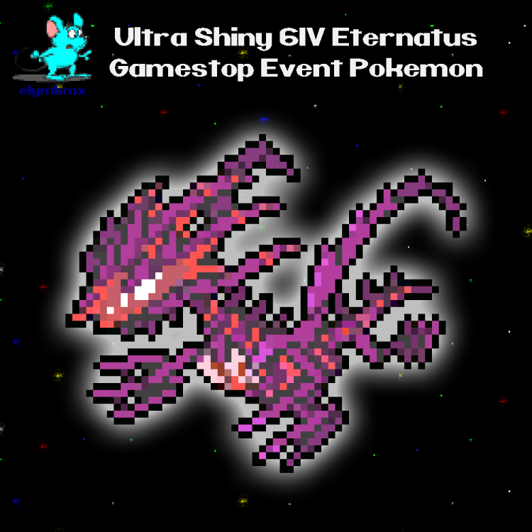 6IV Ultra Shiny Genesect Event Pokemon Sword and Shield (Square